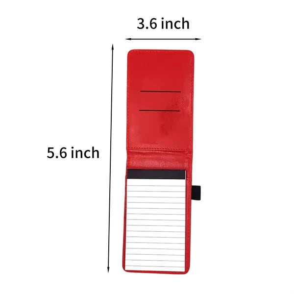 Memo Pad Card Holder PU
