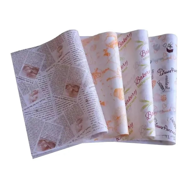 Printed Food Wrapping Paper