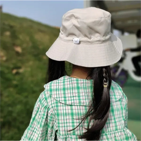 Adjustable Toddler children's Bucket Hat 0-6 yrs