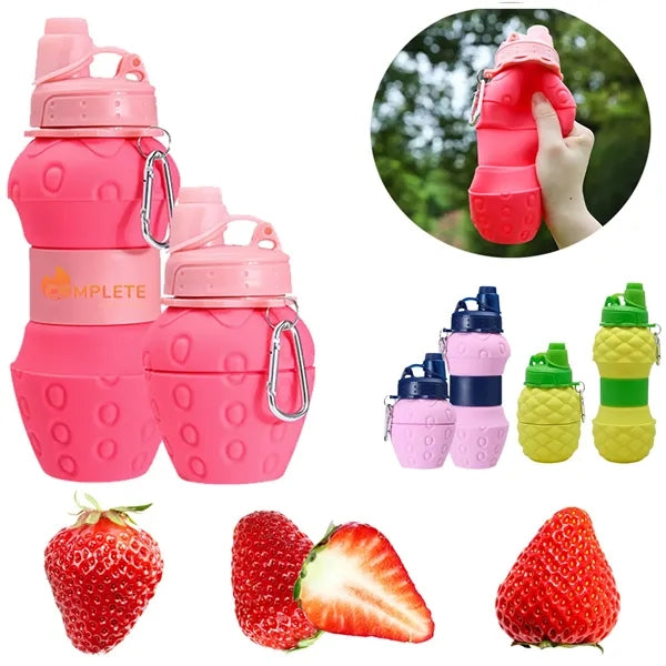 Collapsible Silicone Water Bottle