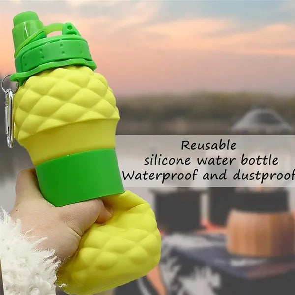 Collapsible Silicone Water Bottle