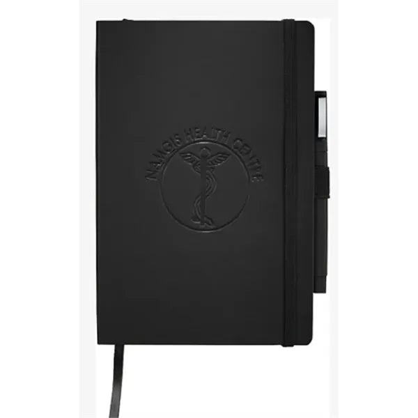 Soft PU leather cover Notebook with Pen Set