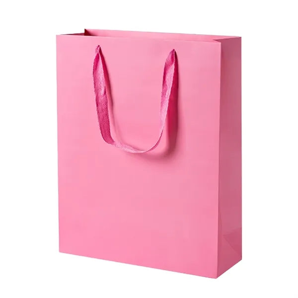 Mini Full Color Laminated Glossy Euro Tote Bag