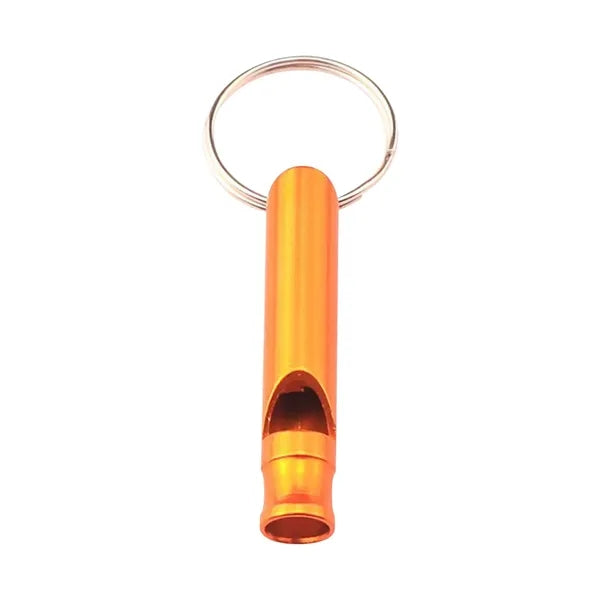 Mini Aluminum Whistle Keyring Keychain