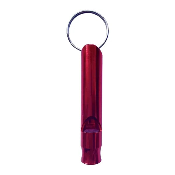 Mini Aluminum Whistle Keyring Keychain