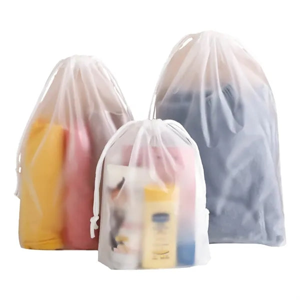 Portable Drawstring Storage Bag Travel Organizer