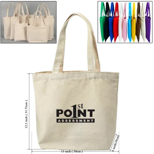 Natural Canvas Tote Bag
