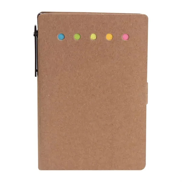 Notebook With Sticky Notes