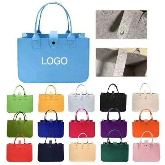 Felt Handbag Fashion Simple Shopping Bag