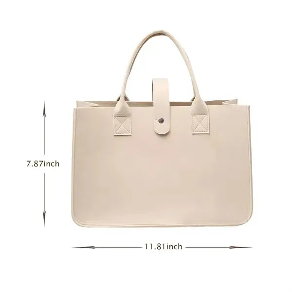 Felt Handbag Fashion Simple Shopping Bag