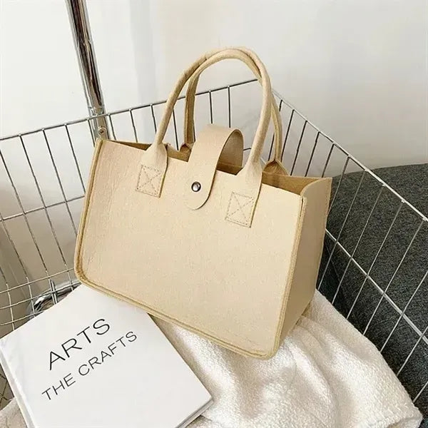 Felt Handbag Fashion Simple Shopping Bag