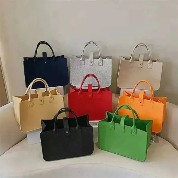 Felt Handbag Fashion Simple Shopping Bag