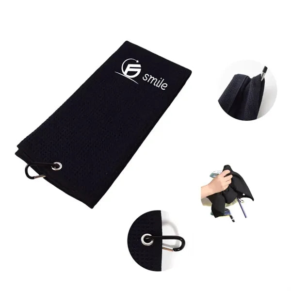Magnetic Tri-fold Golf Towel
