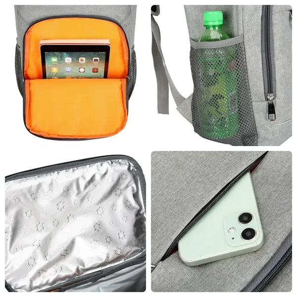 New Large Capacity Insulated Backpack Outdoor Cooler, Picnic