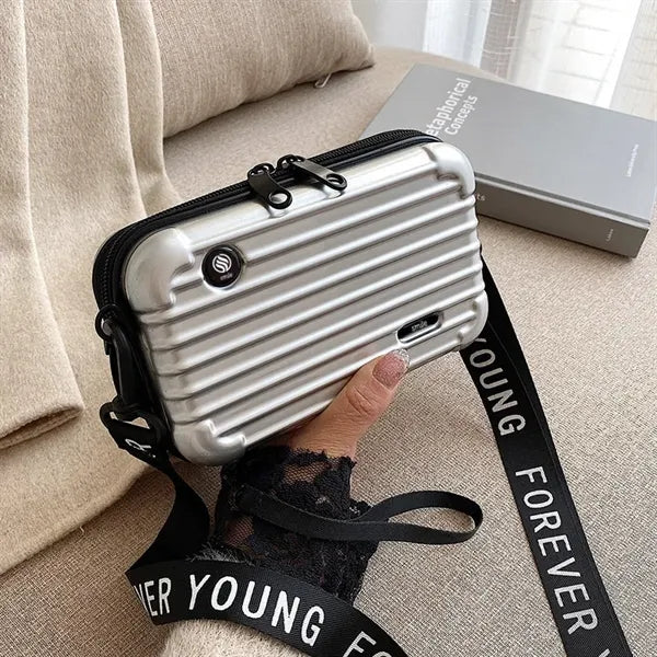 Mini Suitcase Crossbody Bag