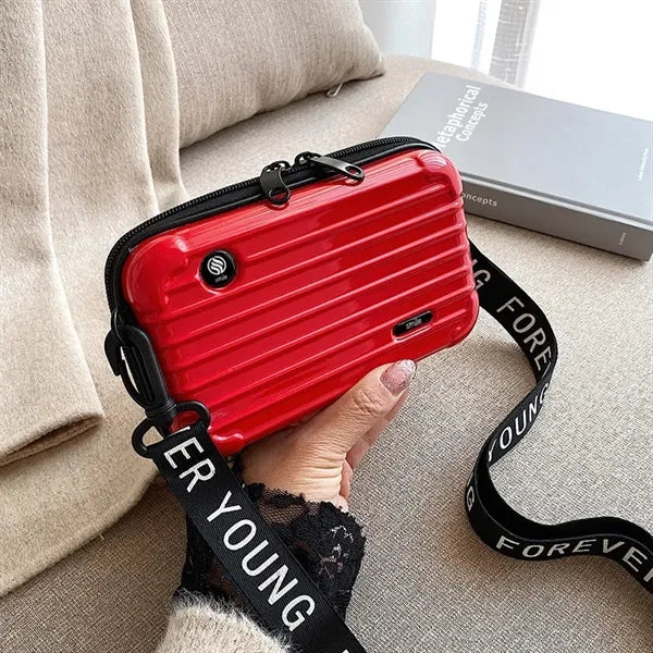 Mini Suitcase Crossbody Bag