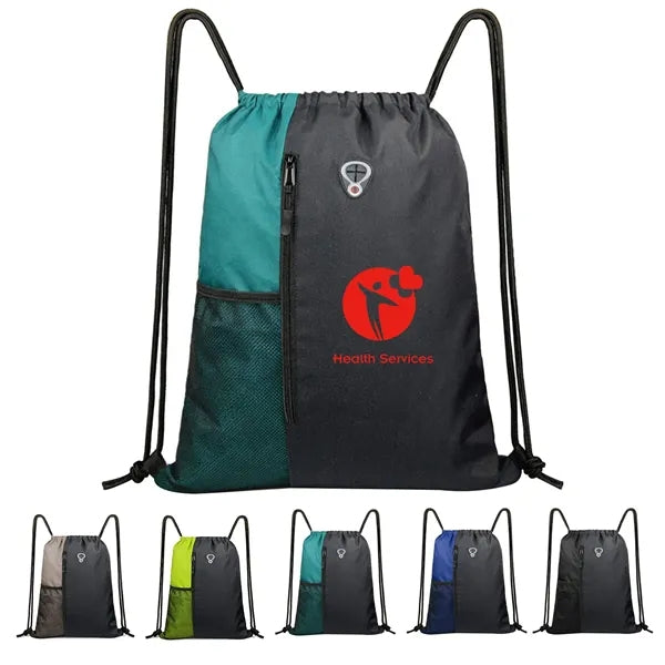 Multifunctional Drawstring Backpack Sports Gym Bag