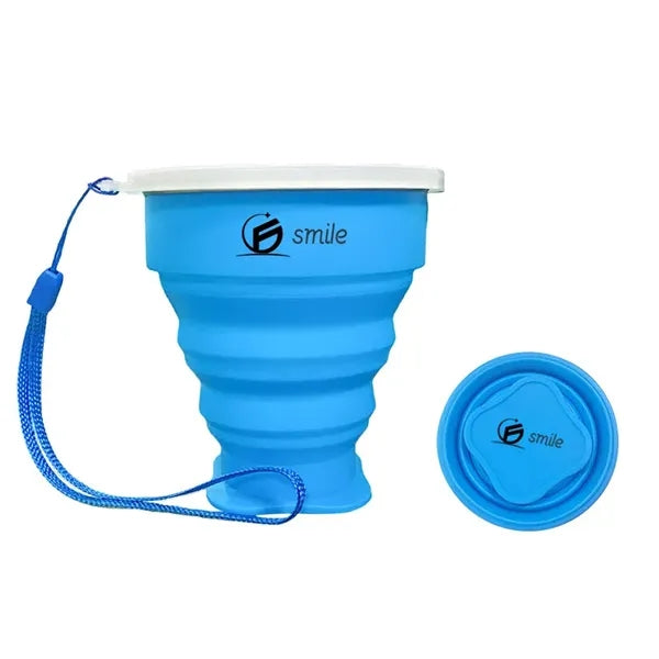 6OZ Collapsible Silicone Water Bottles