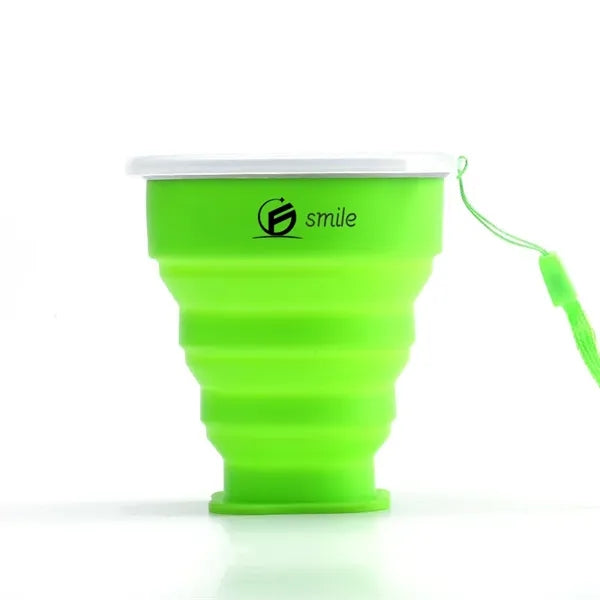 6OZ Collapsible Silicone Water Bottles