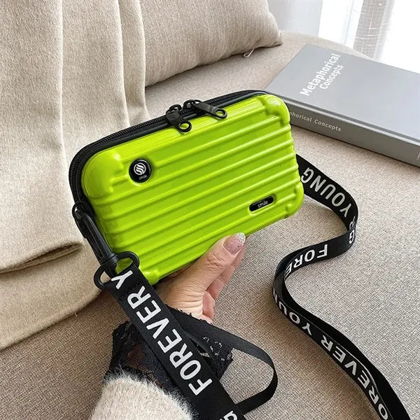 Mini Suitcase Crossbody Bag