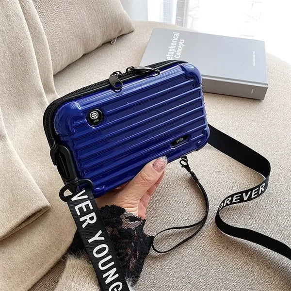 Mini Suitcase Crossbody Bag