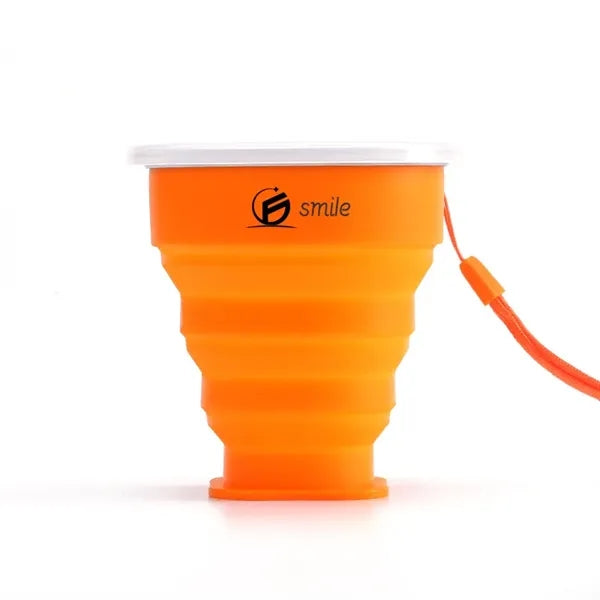 6OZ Collapsible Silicone Water Bottles
