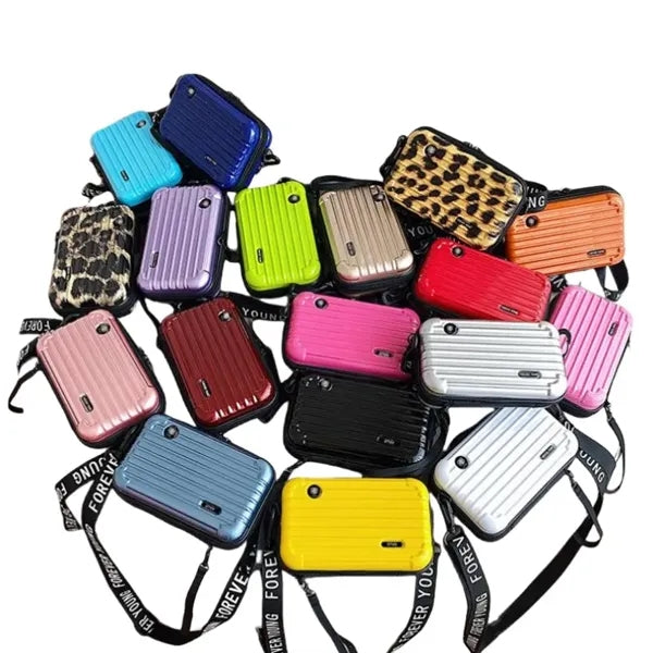 Mini Suitcase Crossbody Bag