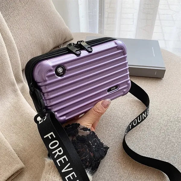 Mini Suitcase Crossbody Bag