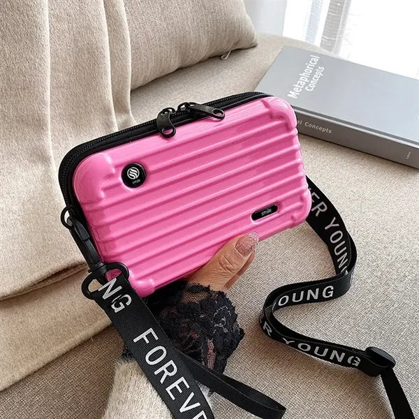Mini Suitcase Crossbody Bag