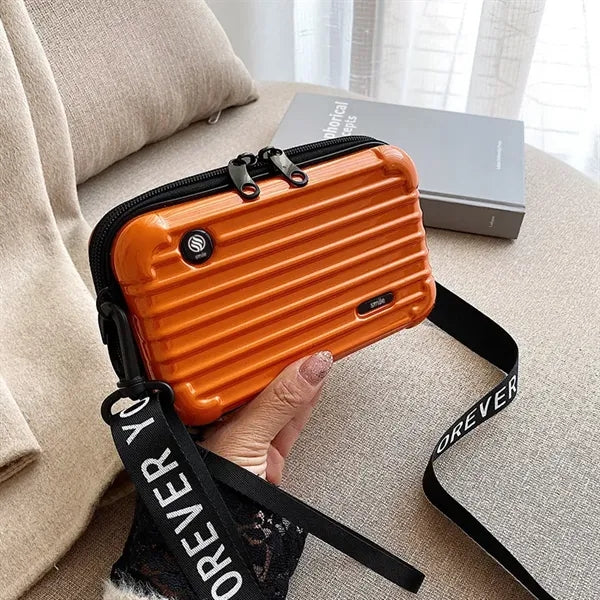 Mini Suitcase Crossbody Bag