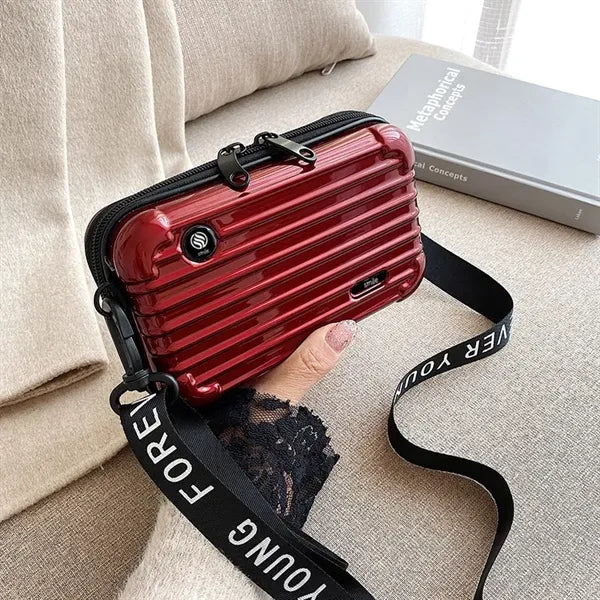 Mini Suitcase Crossbody Bag