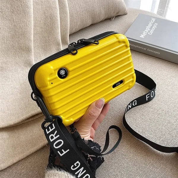 Mini Suitcase Crossbody Bag