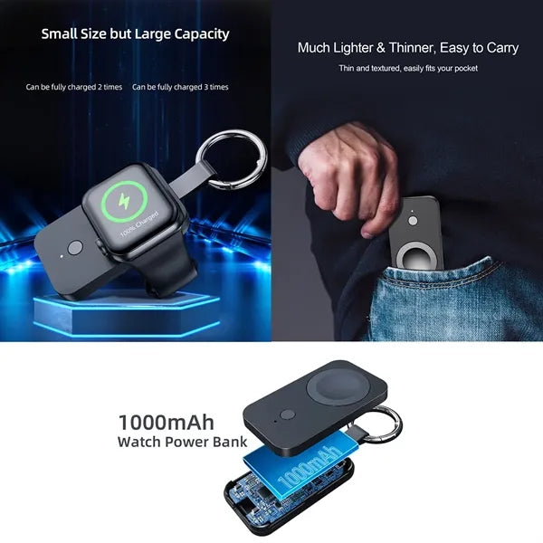 Watch Magnetic Wireless Power Bank