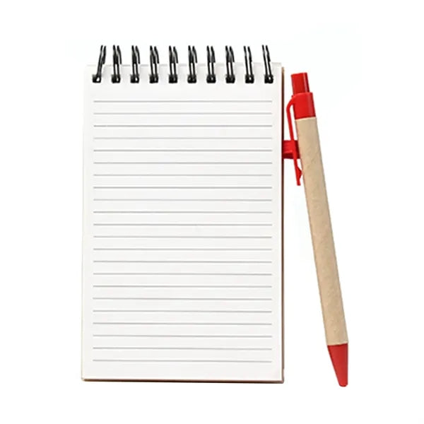 Pocket Kraft Spiral Notebook Kit