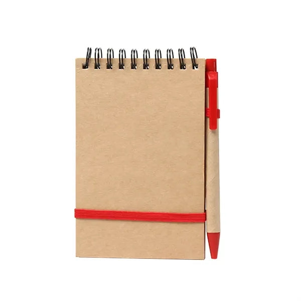 Pocket Kraft Spiral Notebook Kit