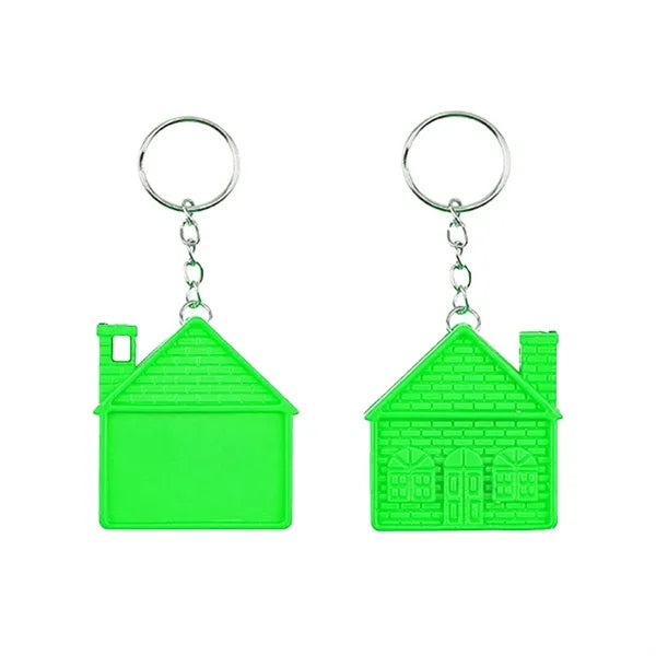 House Shape Tape Measure with Key Chain