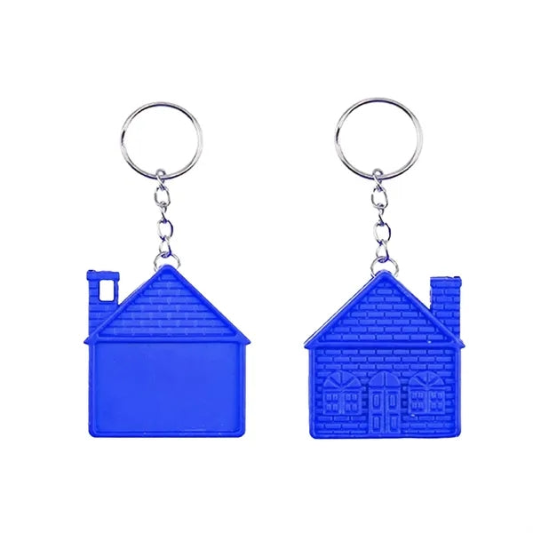 House Shape Tape Measure with Key Chain