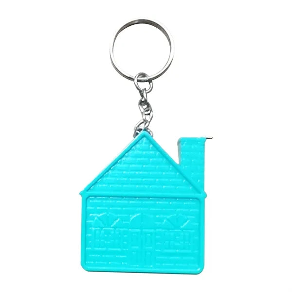 House Shape Tape Measure with Key Chain