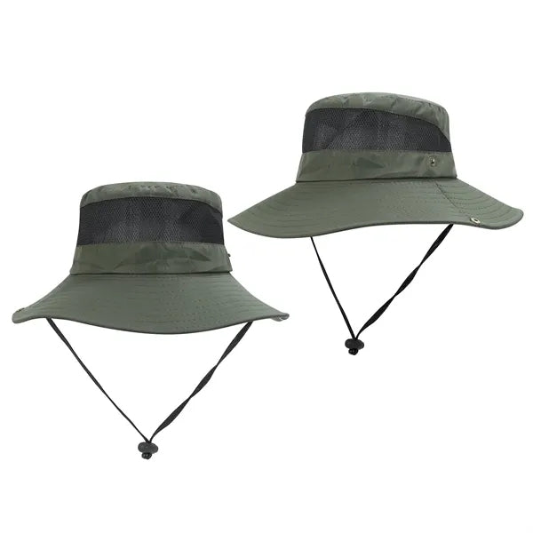 Wide Brim Uv Protection Sun Bucket Hat