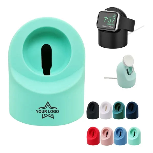 Silicone Apple Watch Charger Stand