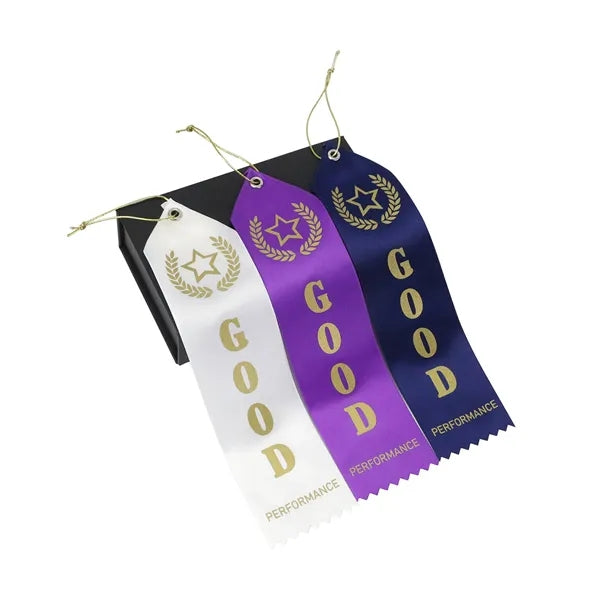 2"x6" Sublimated Polyester Award Ribbons