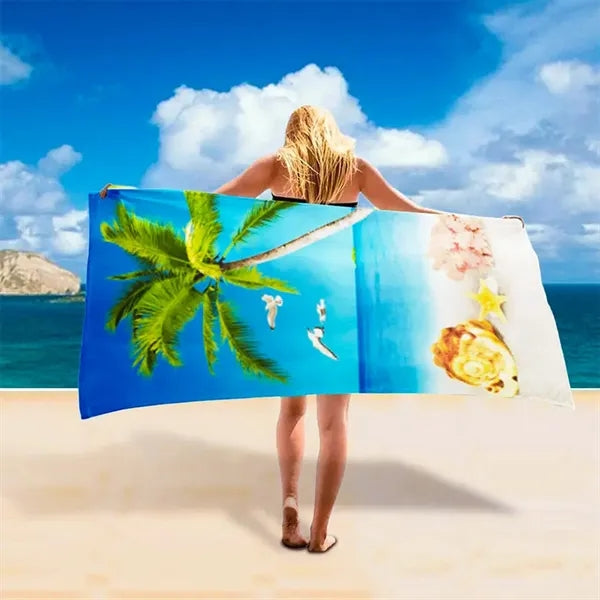 400GSM Microfiber Quick Dry Sublimated Beach Towel