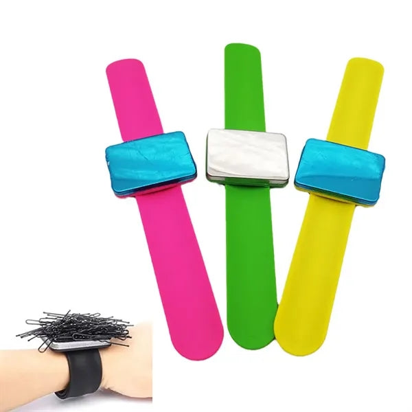 Magnetic Silicone Slap Bracelet Tool Holder