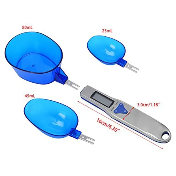 Portable LCD Display Milligram Spoon Scale