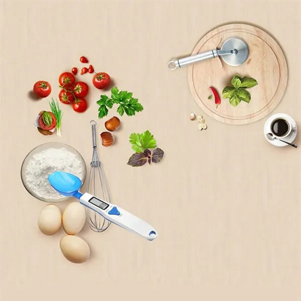Portable LCD Display Milligram Spoon Scale