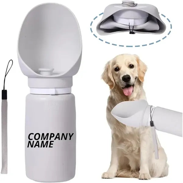 19oz Silicone Pet Water Bottle