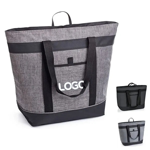 Foldable Jumbo Insulated Cooler Tote