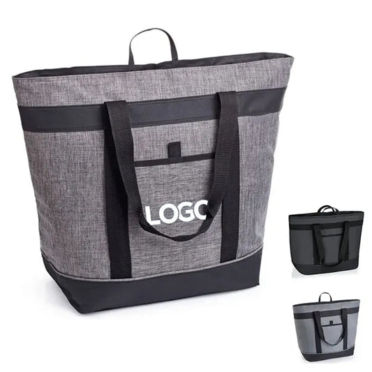 Foldable Jumbo Insulated Cooler Tote