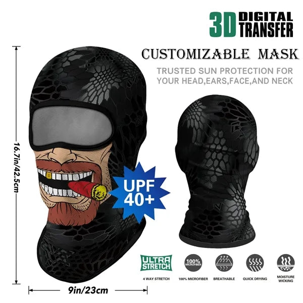 Stylish Summer UPF40+ 3D Mask