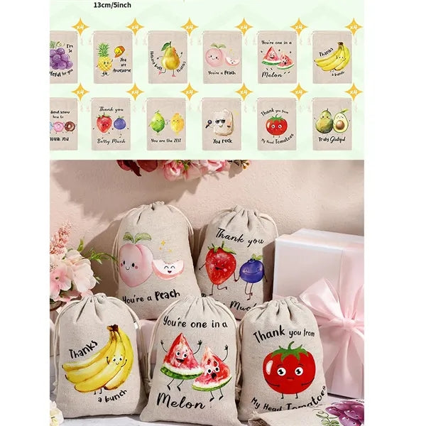 Thanksgiving Fall Harvest Canvas Tote Bags